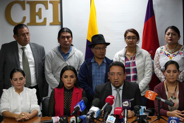 ECUADOR-CRISIS POLÍTICA