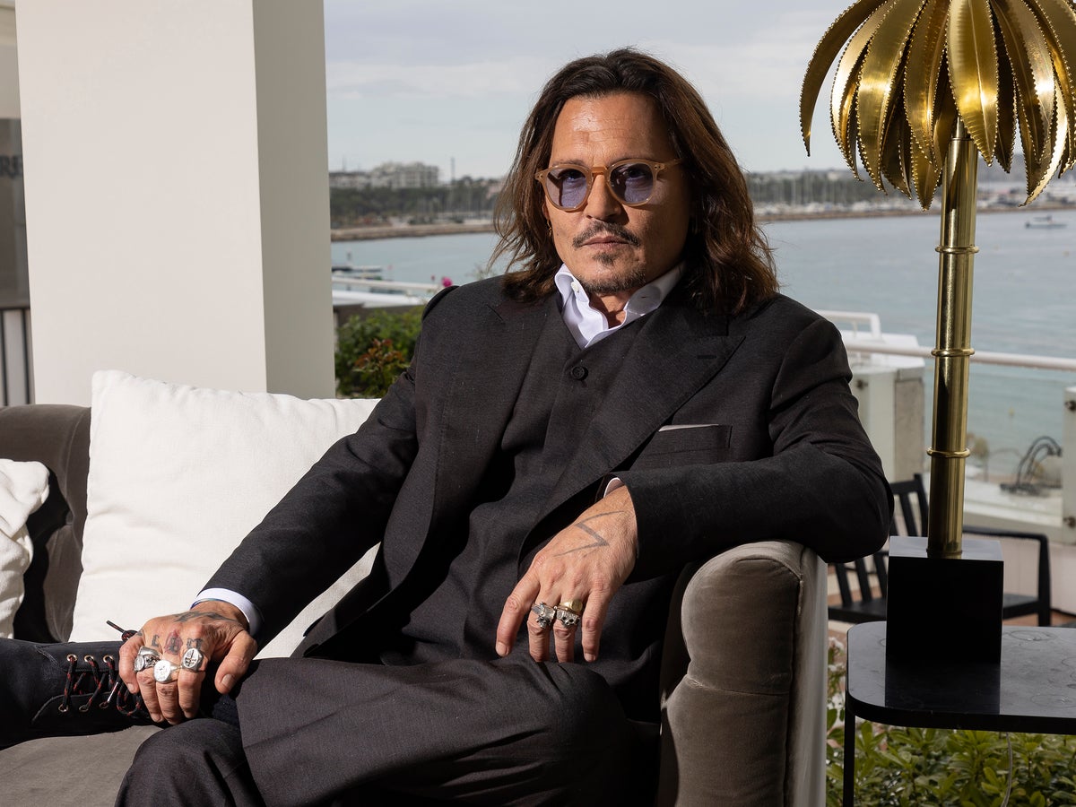 Johnny Depp on his Cannes return and finding 'the basement to the bottom' | The Independent