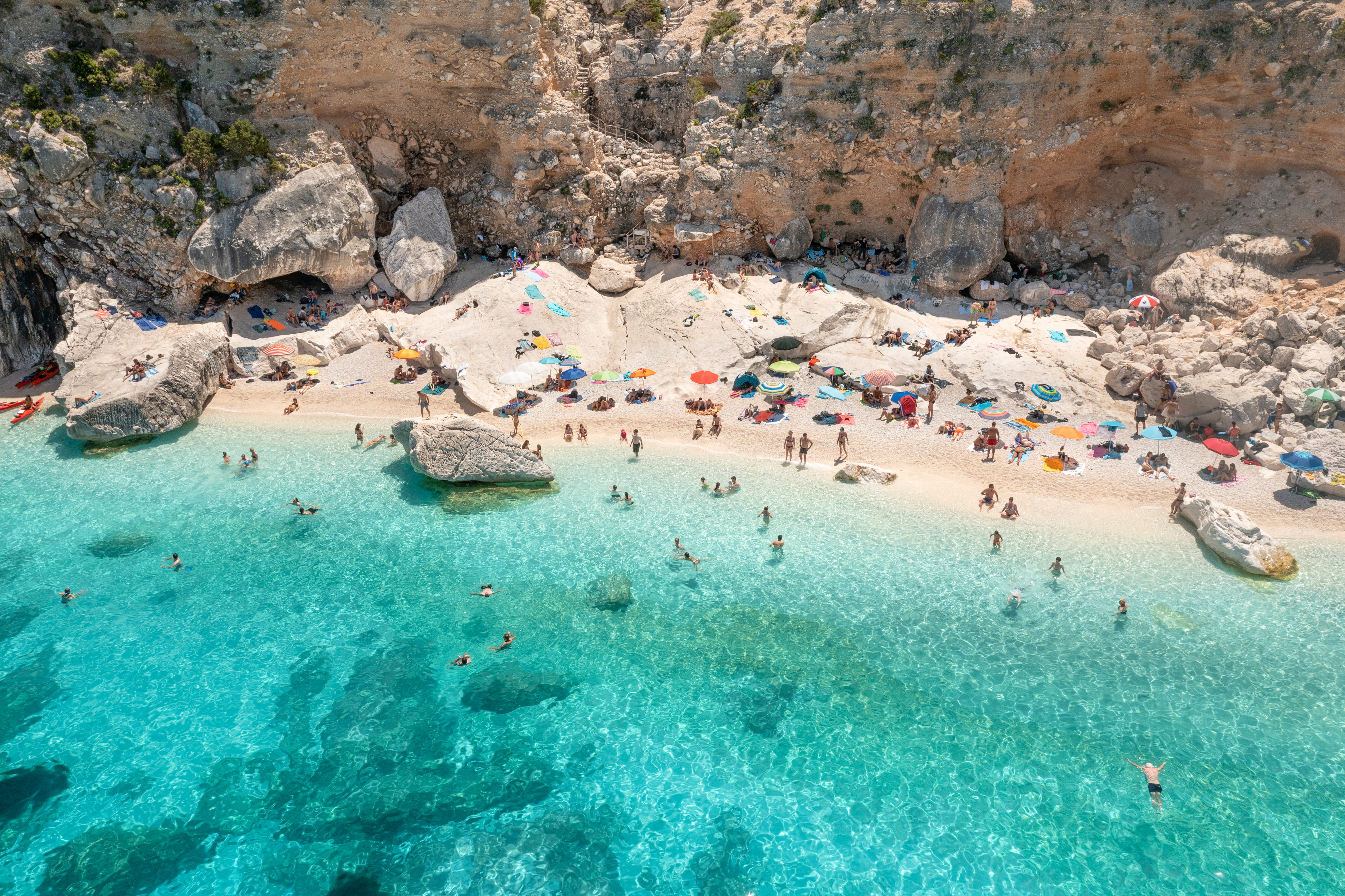 Cala Goloritze is in the east of Sardinia