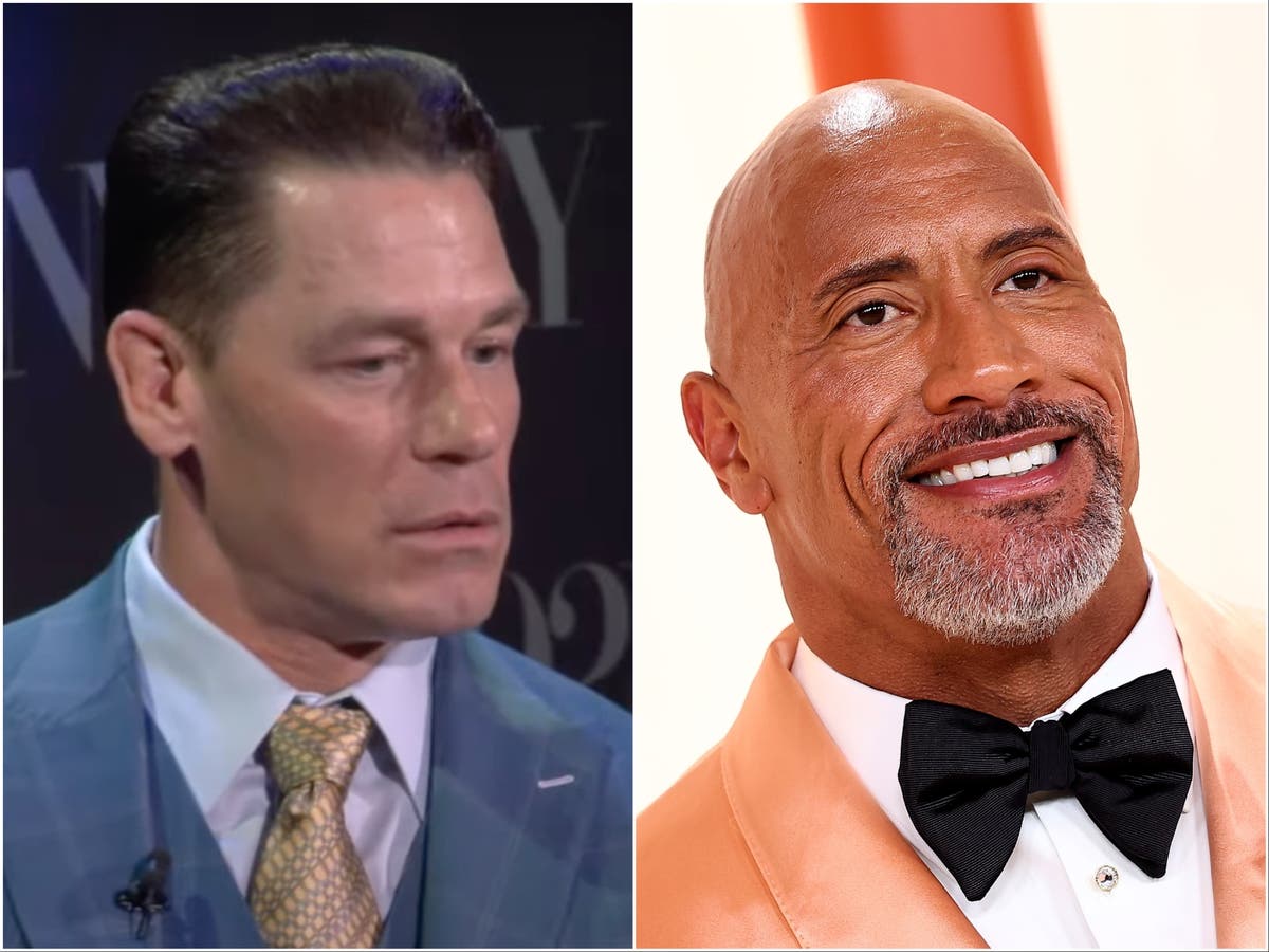 John Cena says he was ‘short-sighted and selfish’ during feud with The Rock