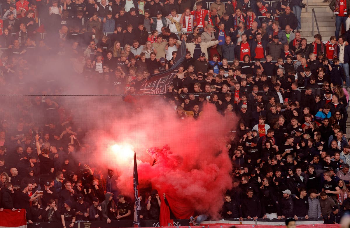 Ugly scenes mar celebrations after West Ham reach European final