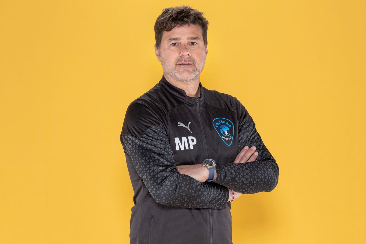Mauricio Pochettino returns to management as coach of World XI at Soccer Aid