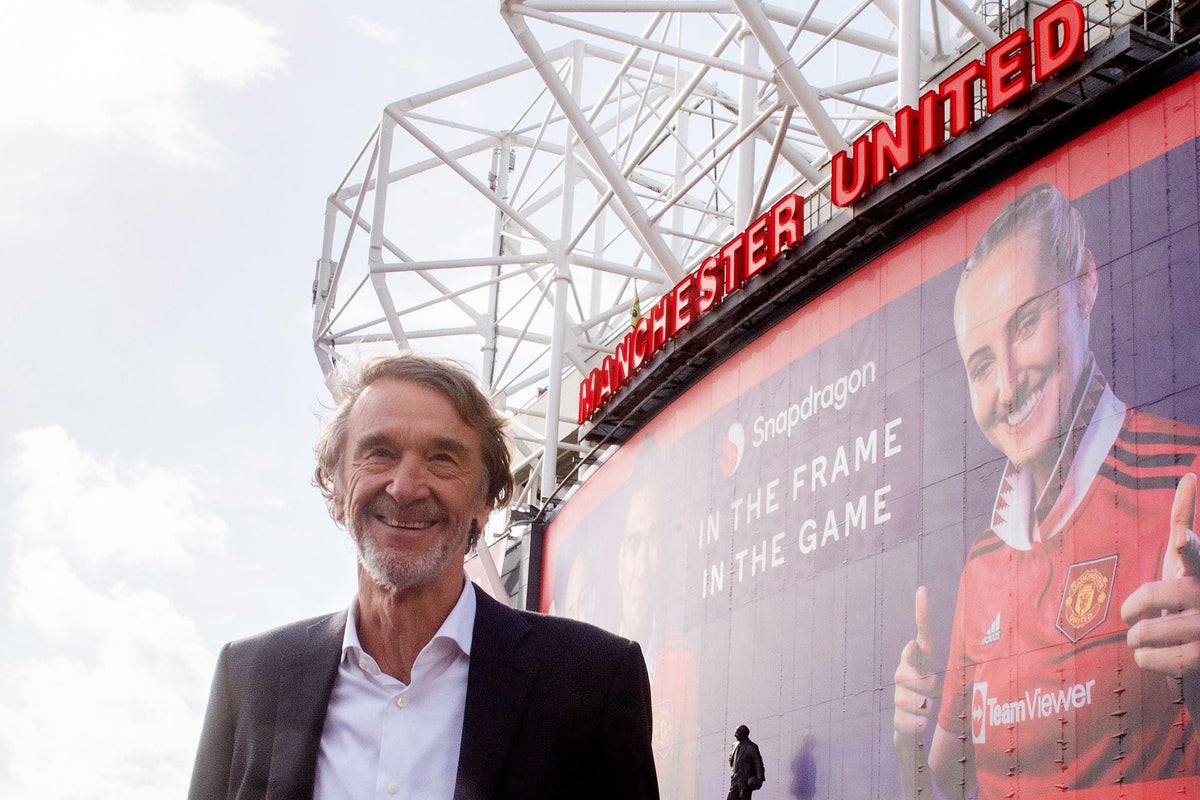 Manchester United bidder Sir Jim Ratcliffe ‘now the second-richest person in the UK’