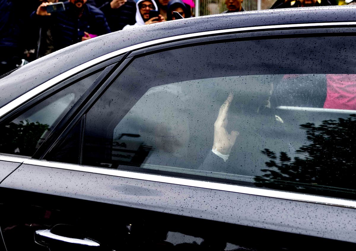 Former Italian Premier Berlusconi leaves hospital after 45 days