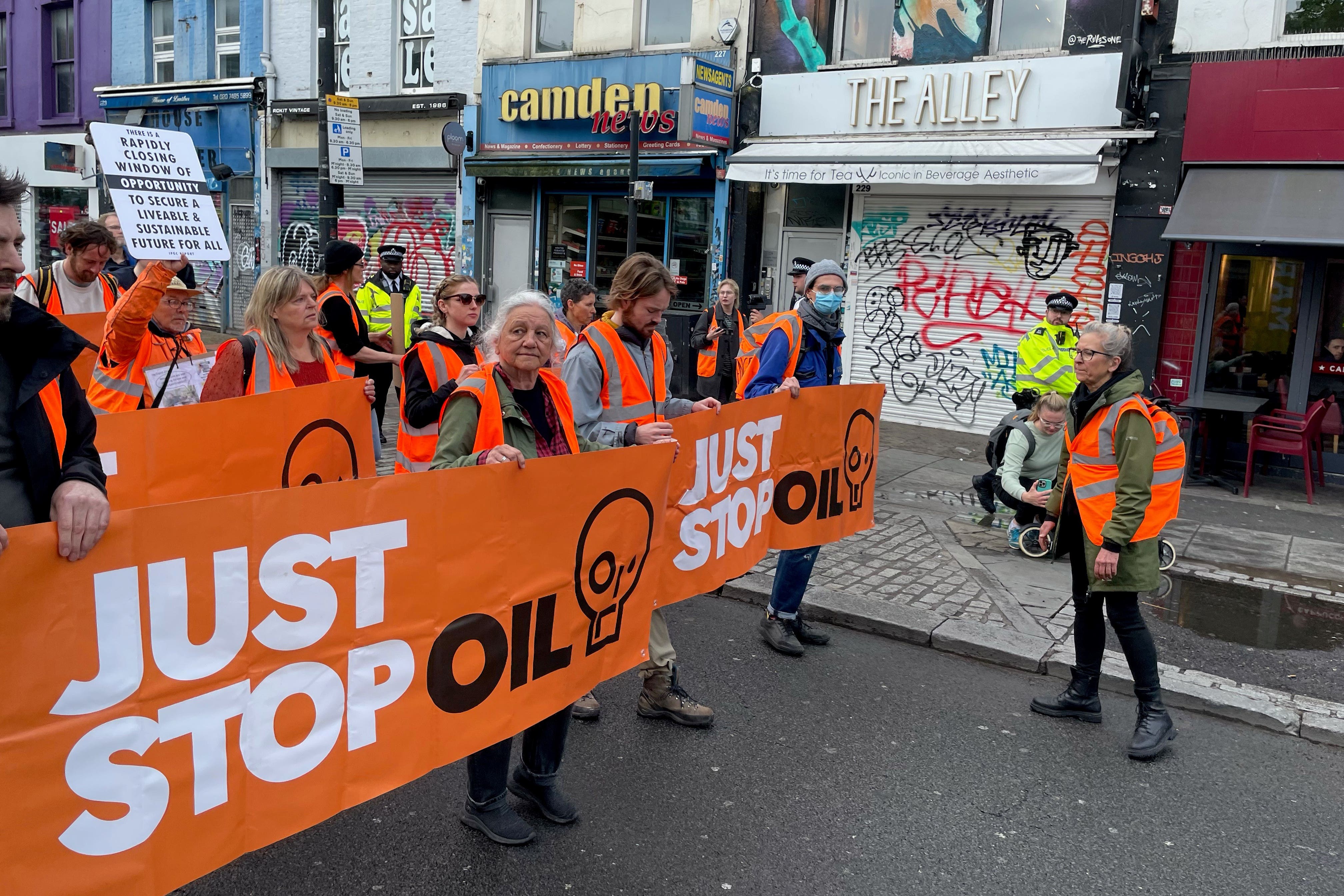 Ministers say the change is needed for protest tactics employed by Just Stop Oil, but they apply to all demonstrations (Luke O’Reilly/PA)