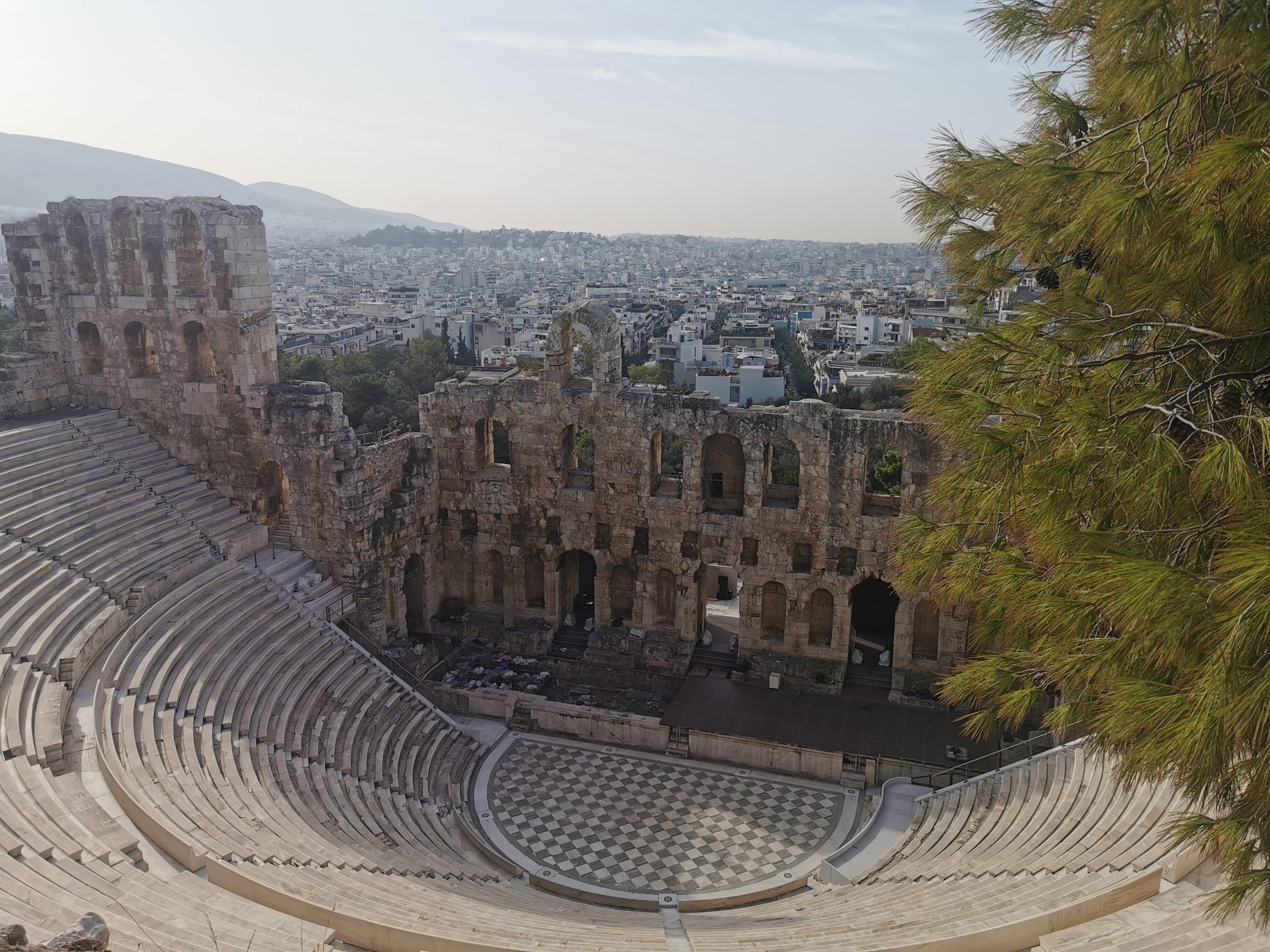 Athens is awash with historical ruins