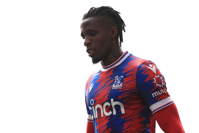 Crystal Palace manager Roy Hodgson hopes Wilfried Zaha will stay on at the club next season (Bradley Collyer/PA)