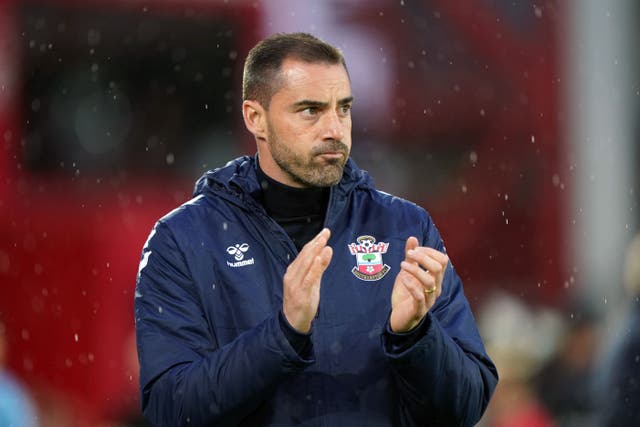 Southampton boss Ruben Selles does not want to continue at the club if they appoint a new manager (Joe Giddens/PA)