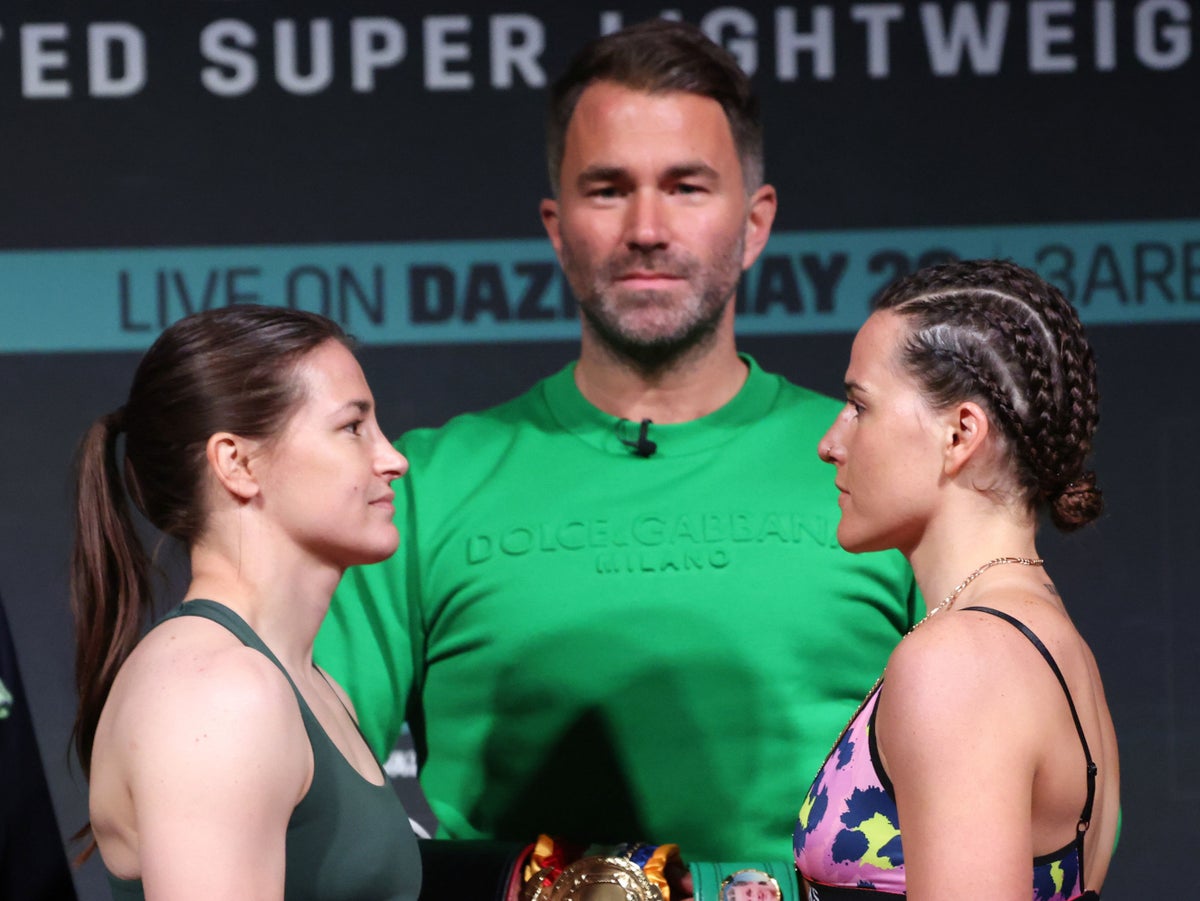 Katie Taylor vs Chantelle Cameron LIVE: Boxing fight time, predictions and undercard