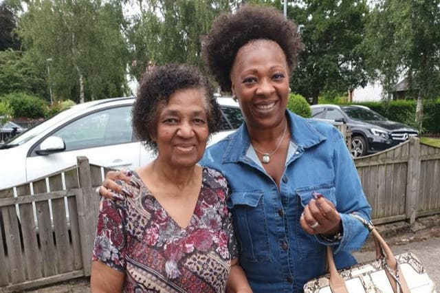 <p>(L-R): Dawn Liburd mother, Vernice, passed away with dementia in August 2022</p>