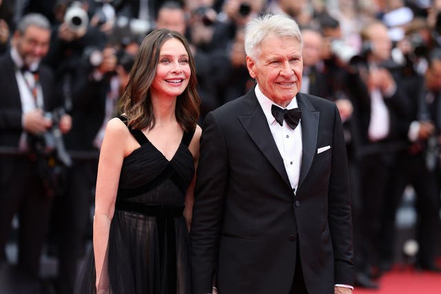 <p>Harrison Ford and Calista Flockhart have been happily married for 13 years </p>
