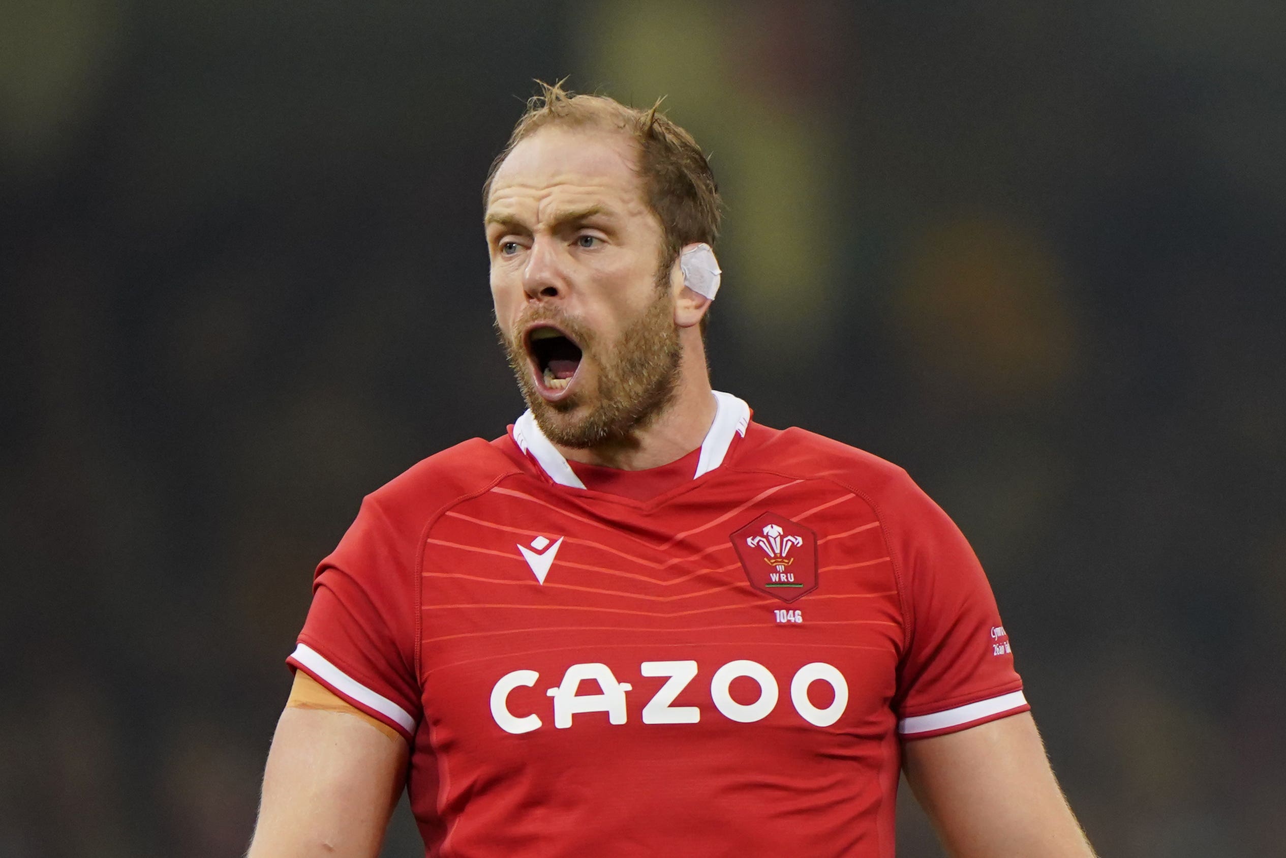 HWC Trading Foto Con Autografo Stampato Di Alun Wyn Jones: Regalo Per Appassionati Di Rugby (A4 Senza Cornice)