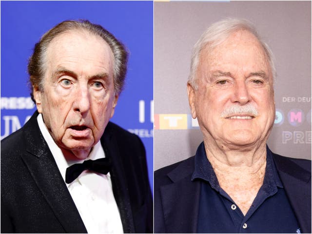 <p>Eric Idle (left) and John Cleese</p>