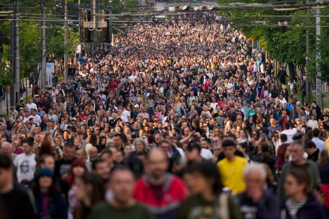 SERBIA-PROTESTA