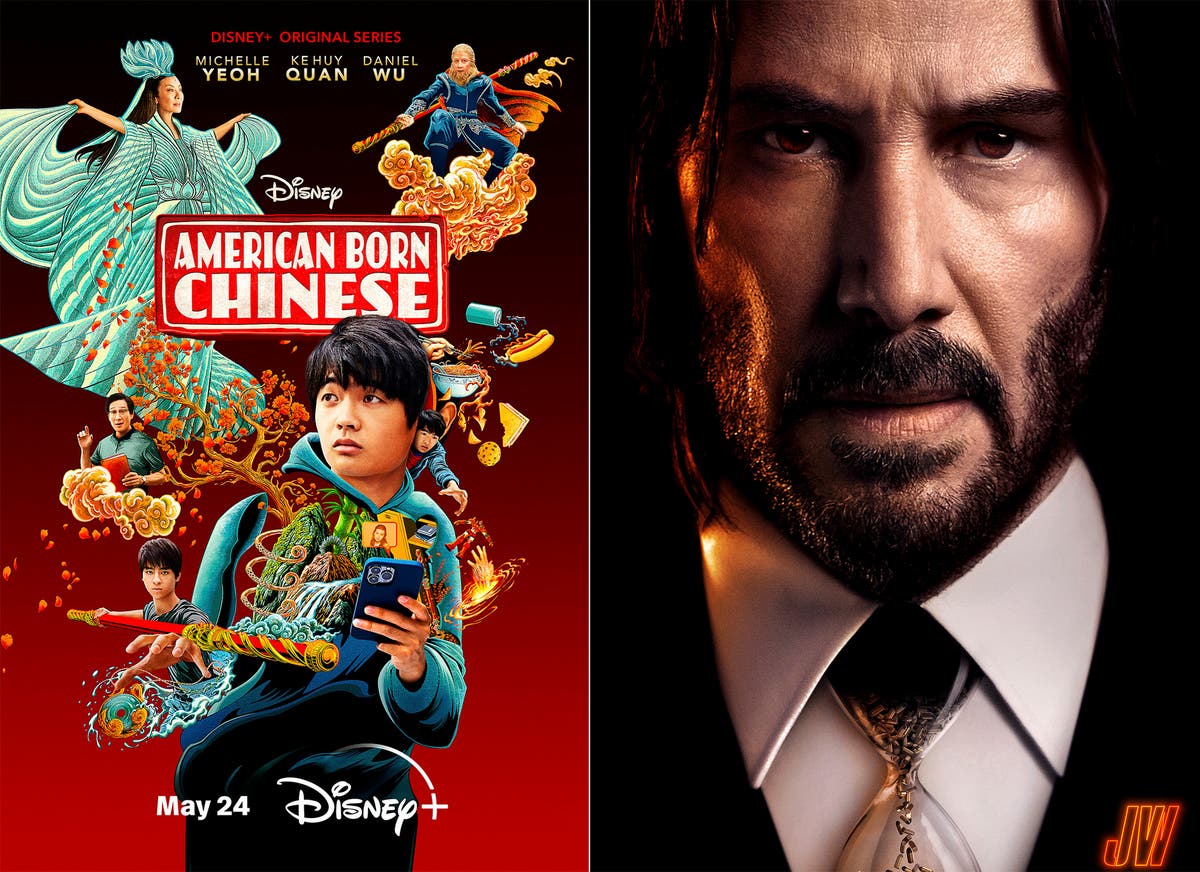 Yang tayang minggu ini: ‘American Born Chinese’, John Wick, ‘SmartLess On the Road’, dan dinosaurus