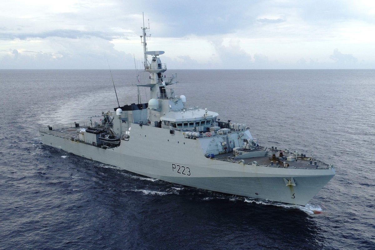 Argentina accuses British warship of ‘illegal journey’ into its waters after World Cup win