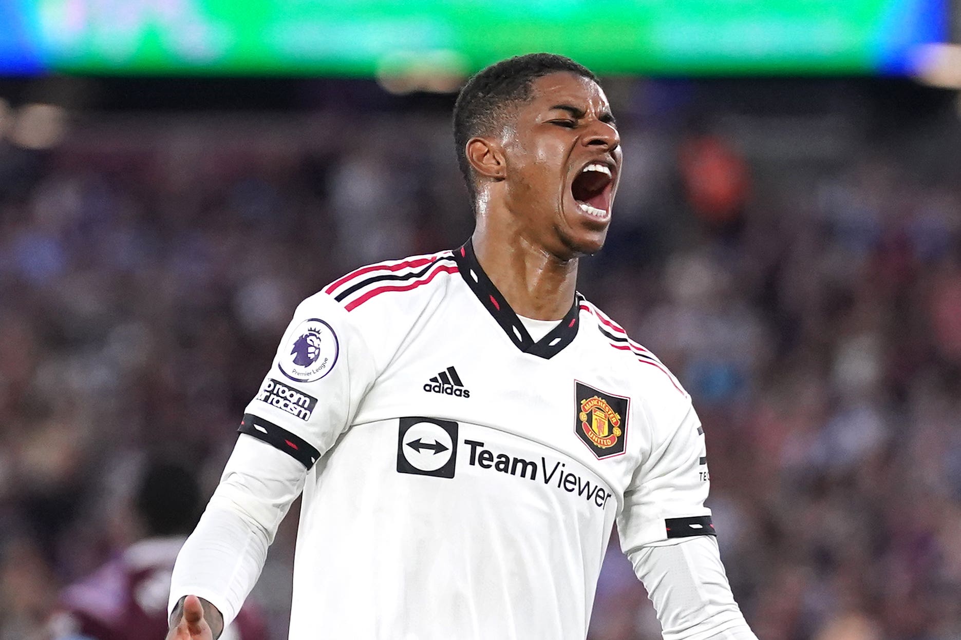 Marcus Rashford has yet to agree a new contract (Adam Davy/PA)