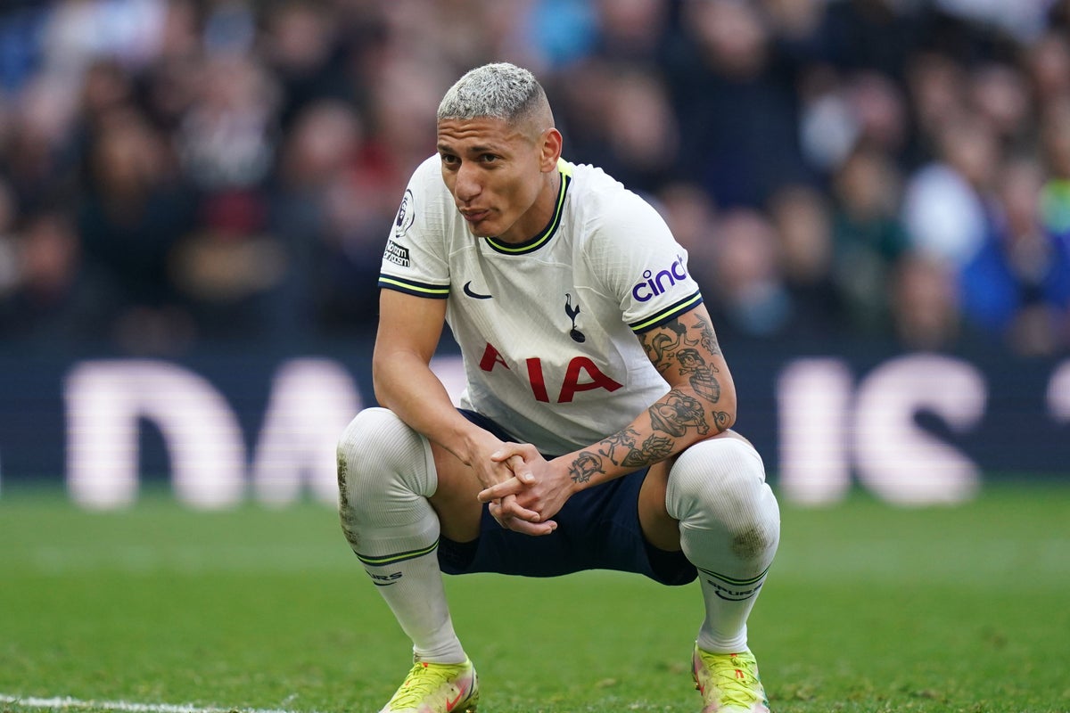 Richarlison backed to finish Spurs season with a bang by boss Ryan Mason |  The Independent