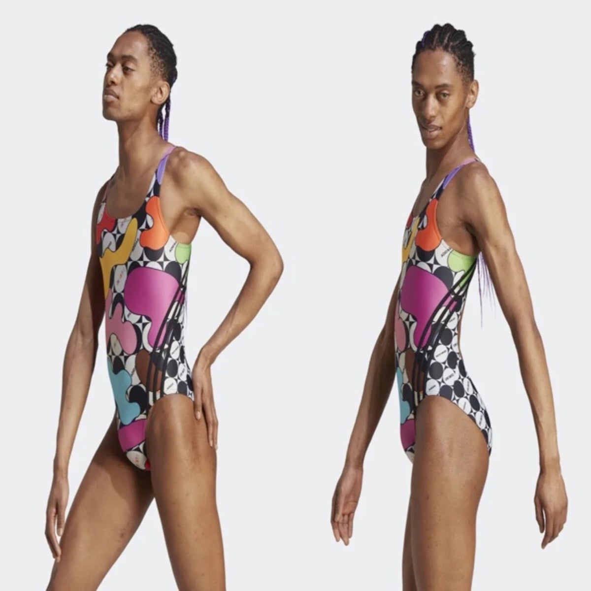 Adidas under fire as male model wears their women's Pride 2023 swimsuit in  new advert