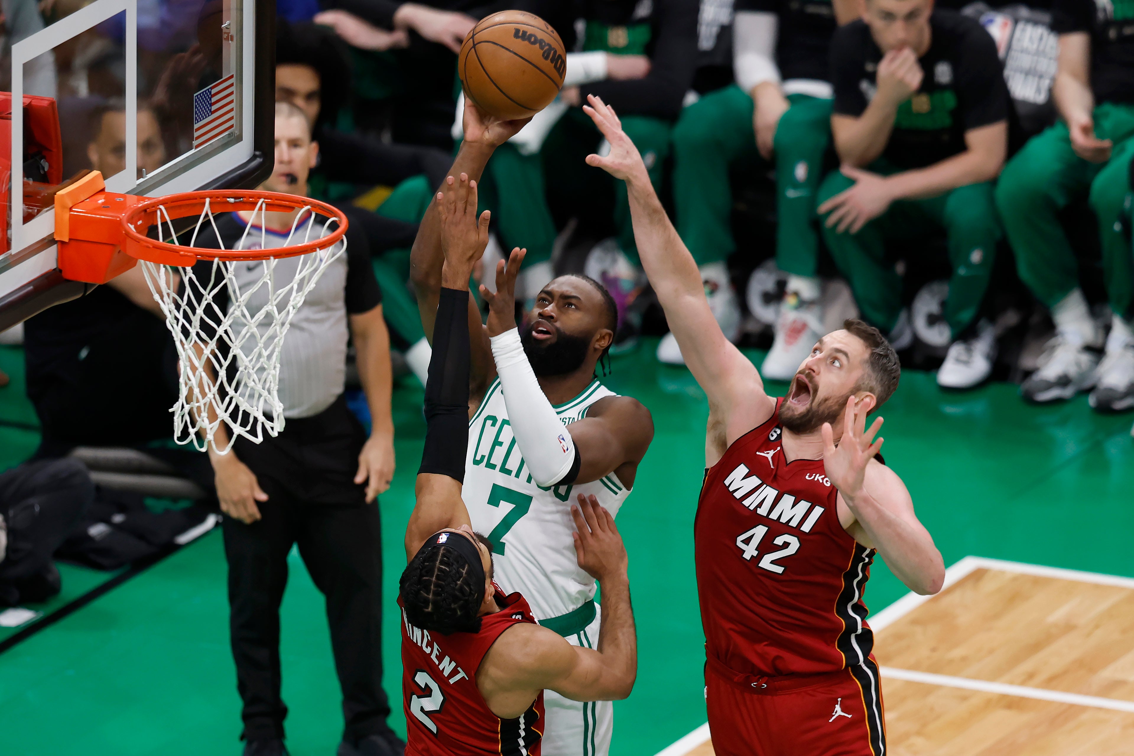 Heat Celtics Basketball