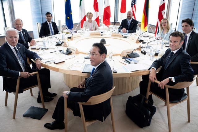 Japan G7 Summit Russia Sanctions