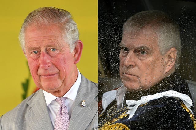 <p>Prince Andrew ‘ain’t going anywhere’ in his battle with the King over his royal residence, a source has revealed, as the royal row between the siblings deepens</p>