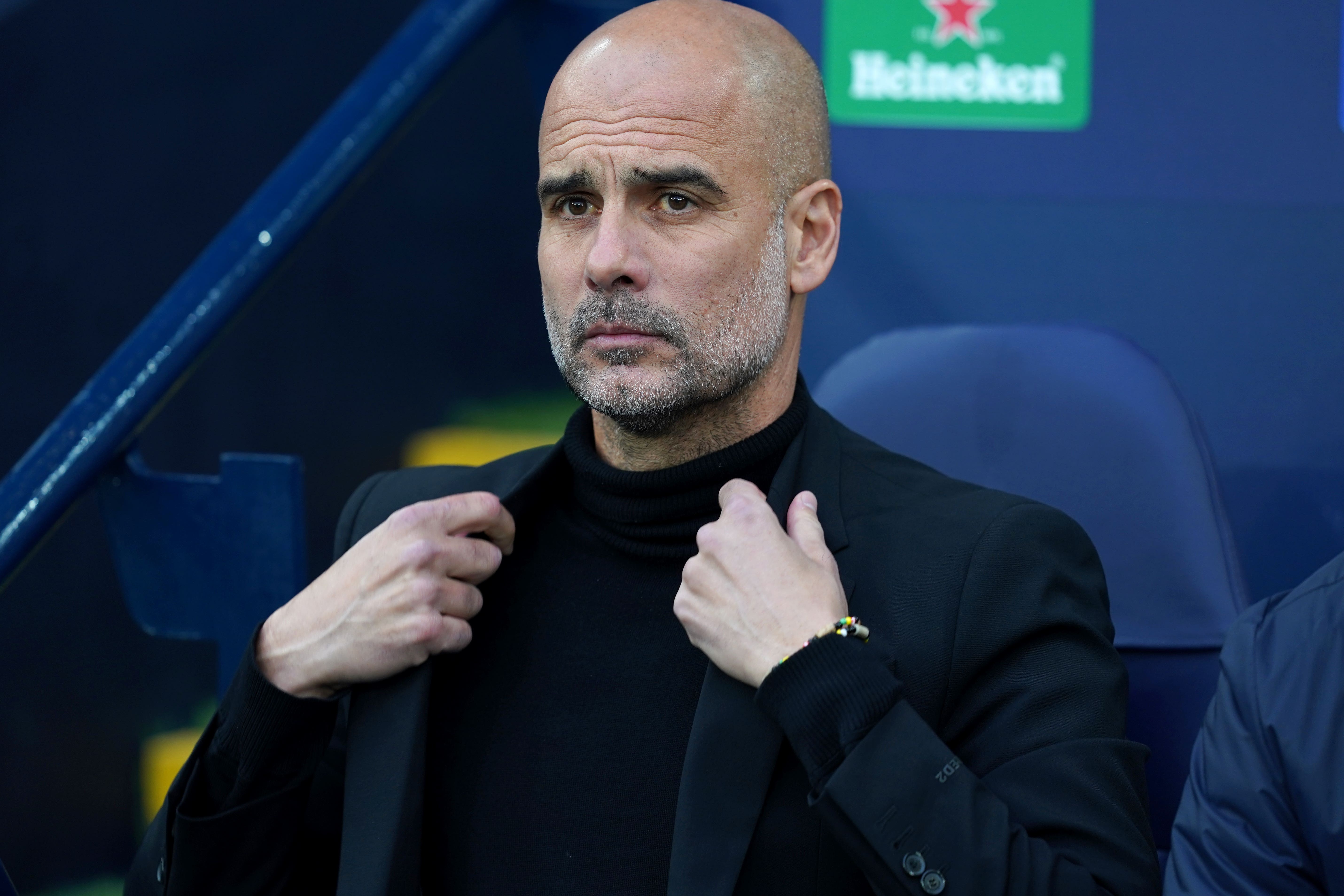 Man City Boss Pep Guardiola Plays Down His Role In Treble Chasing Campaign