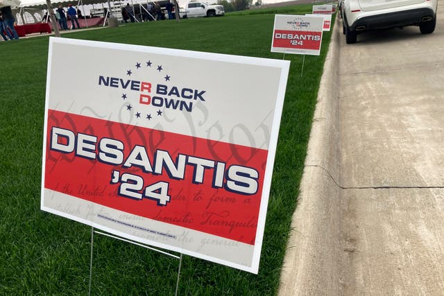 Election 2024 Iowa DeSantis