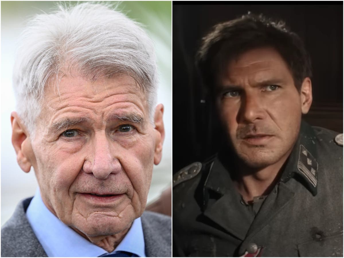 Harrison Ford defends use of de-ageing technology in new Indiana Jones film
