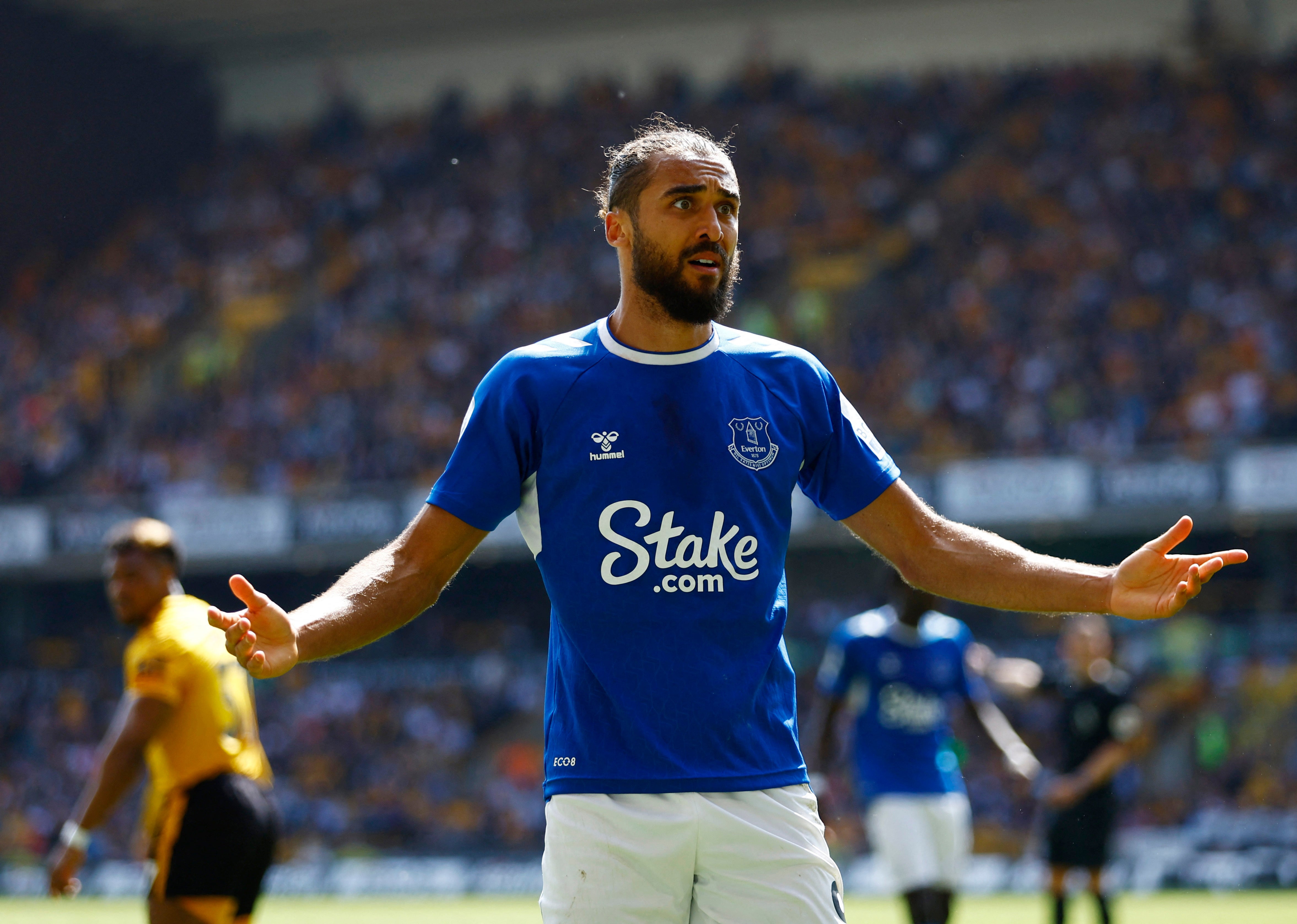 Dominic Calvert-Lewin might have been even more luckless than Dyche