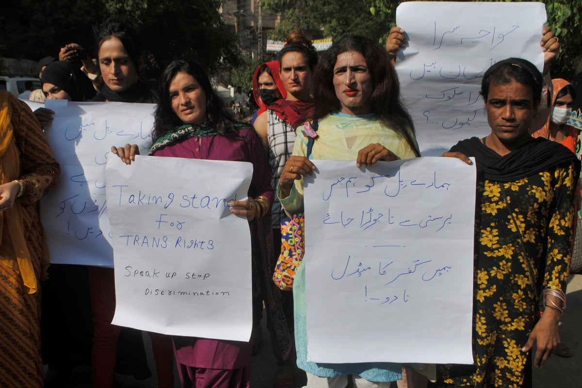 Pakistani transgender activists to appeal Shariah court ruling against law aimed at protecting them