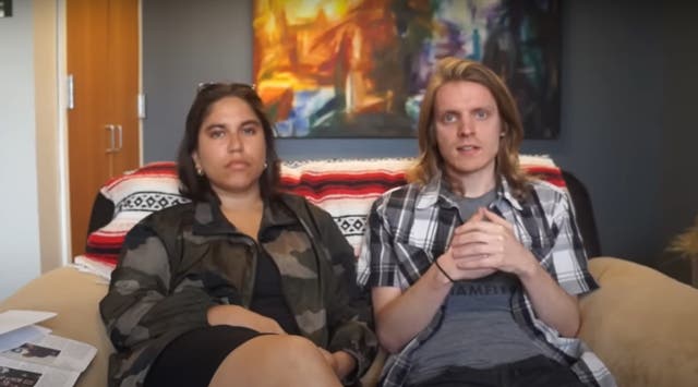 <p>Houghton University staffers Shua Wilmont (right) and Raegan Zelaya were fired in April 2023</p>