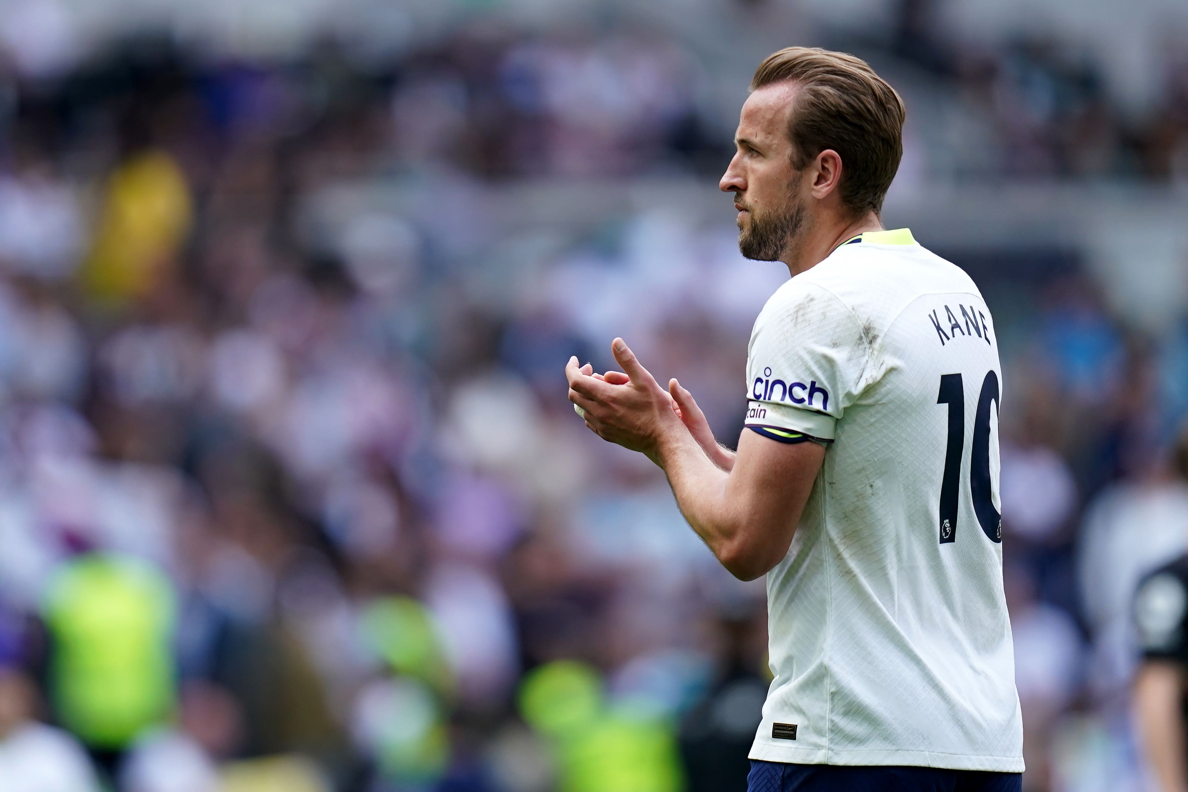 Harry Kane has a year left on his deal (John Walton/PA)