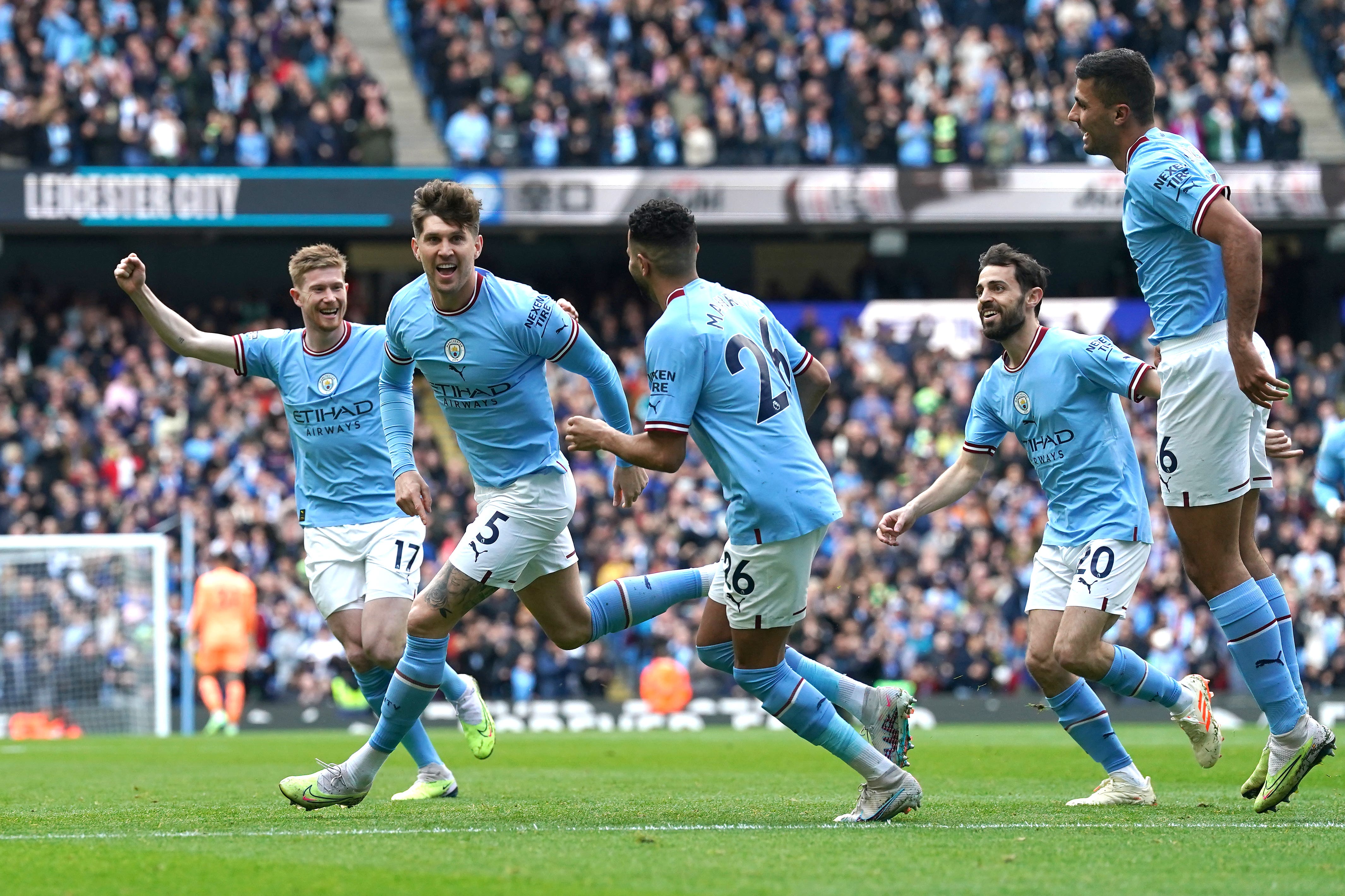 Manchester City are celebrating another title triumph (Nick Potts/PA)
