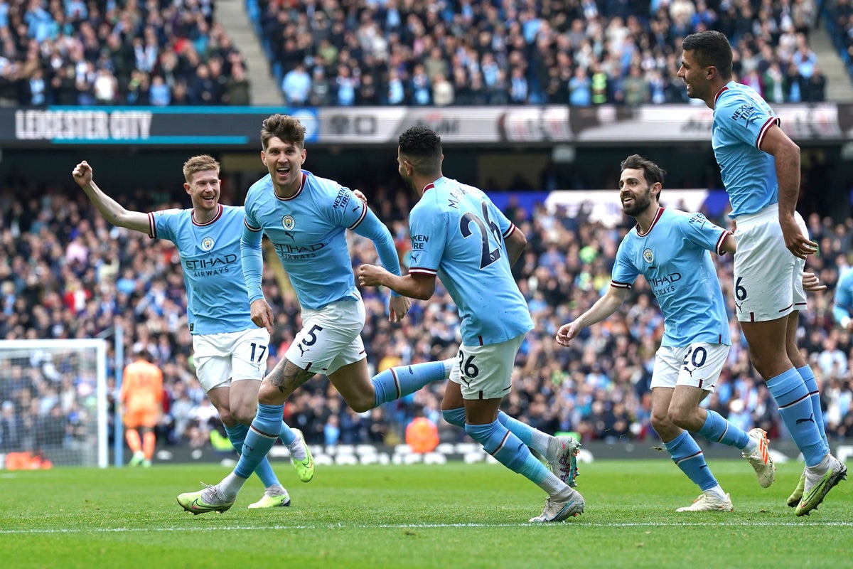 The key games on Manchester City’s road to becoming Premier League champions