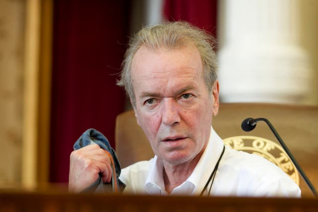 <p>Literary heavyweight Martin Amis received a knighthood</p>