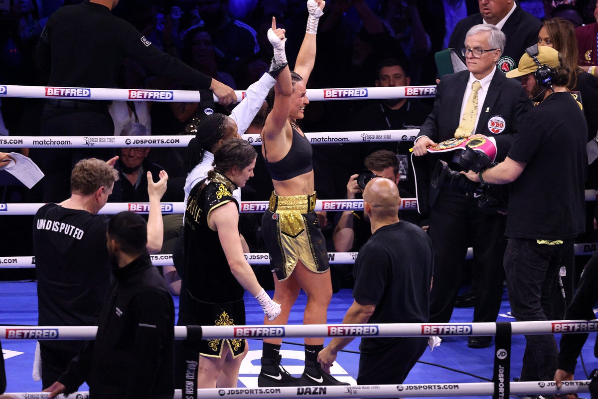 Katie Taylor eager for rematch after decision loss to Chantelle Cameron