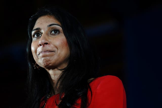 <p>Home secretary Suella Braverman is said to have asked civil servants to help her avoid taking a speed awareness course with members of the public  </p>