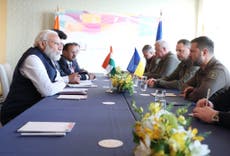 Modi promises ‘whatever is possible’ to find solution on Ukraine to Zelensky at G7