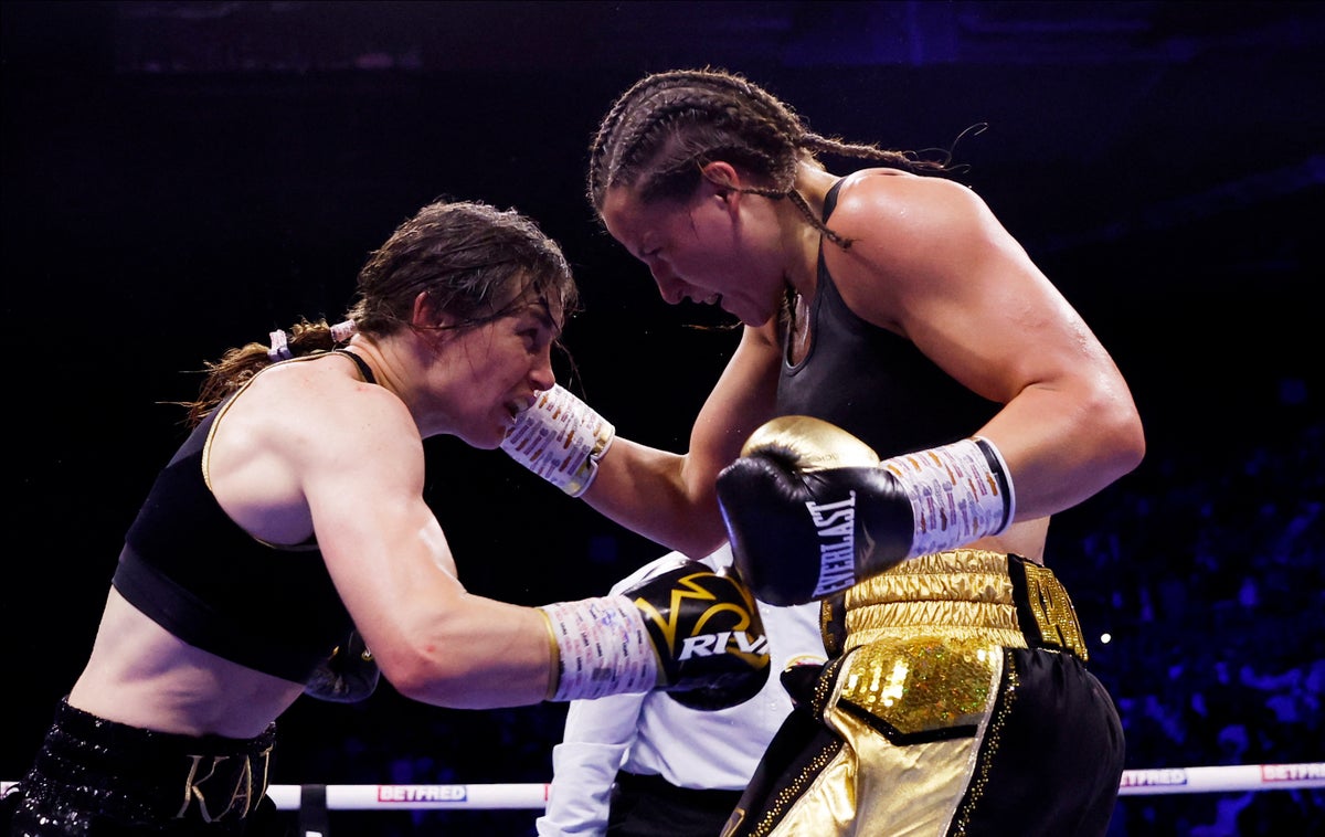 Katie Taylor chases rematch after decision loss to Chantelle Cameron