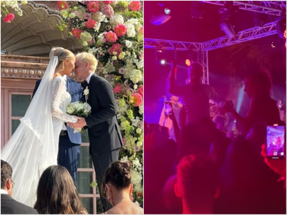 Sophie Habboo's stunning wedding dress revealed as star marries Jamie Laing  in gorgeous Spanish sunset wedding