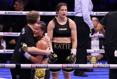 Katie Taylor’s long reign as boxing queen over despite heroic last stand