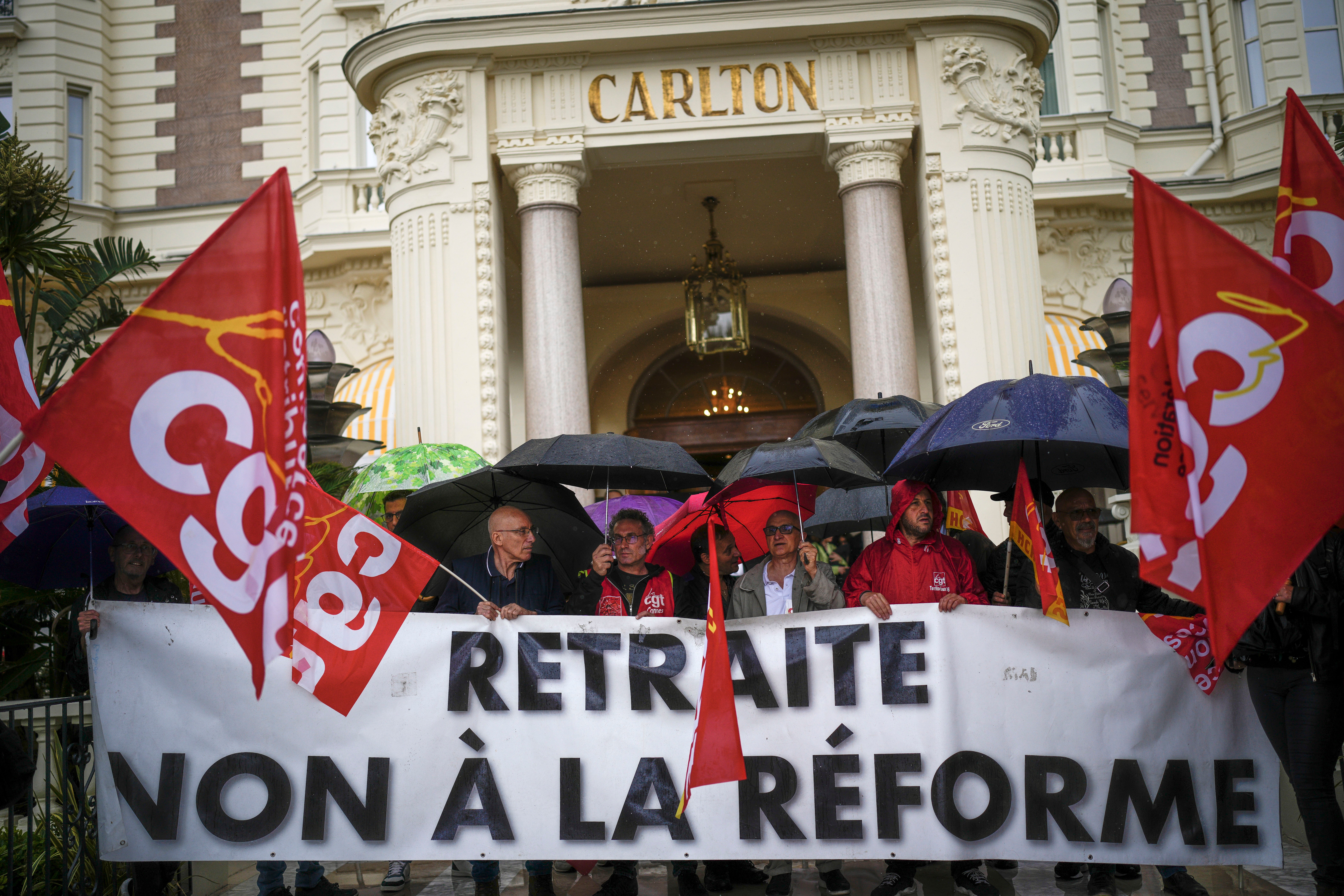 France Cannes 2023 Hotel Workers Protest