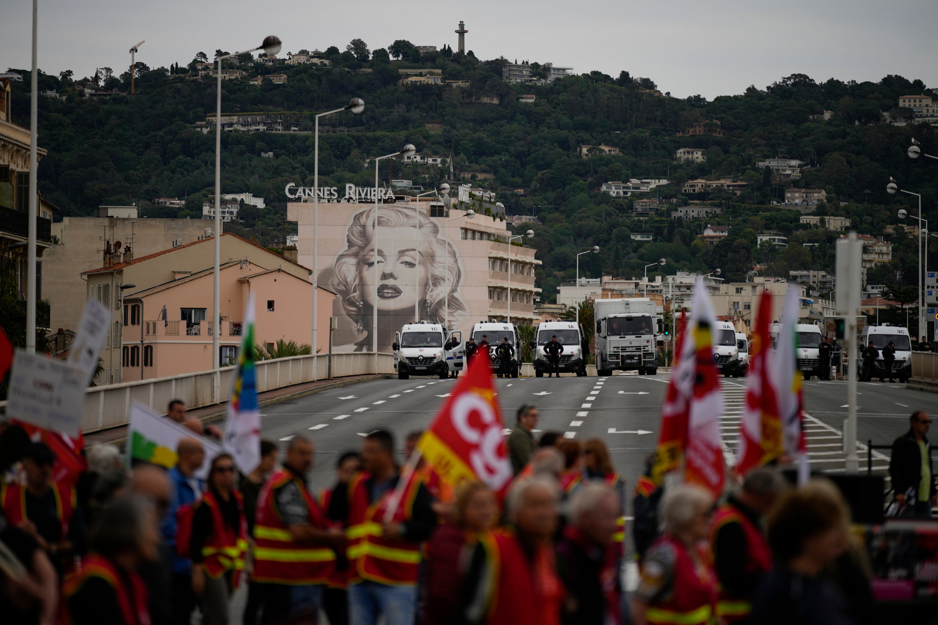 France Cannes Protest