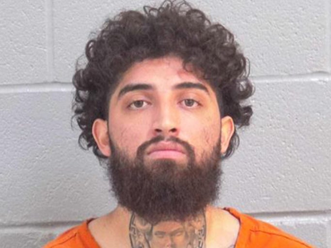 Mario Juan Chacon, Jr in a booking photo. He has been charged with first-degree murder connected to the death of Madeline Pantoja