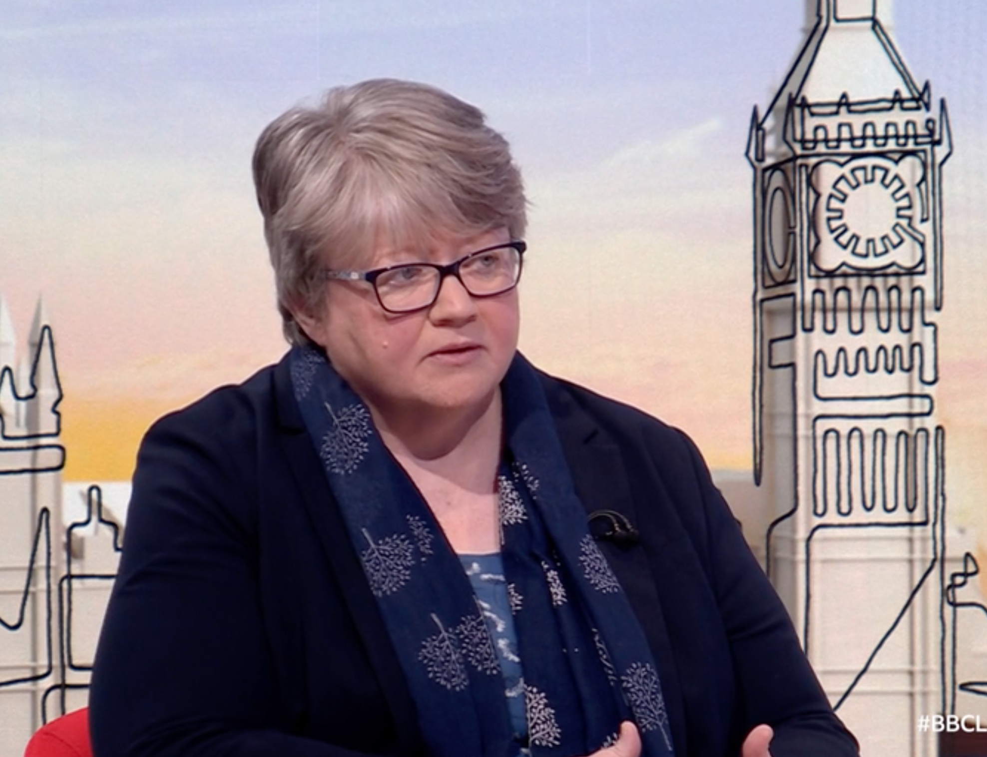 Environment secretary Therese Coffey failed to say whether the government would provide further support with bills