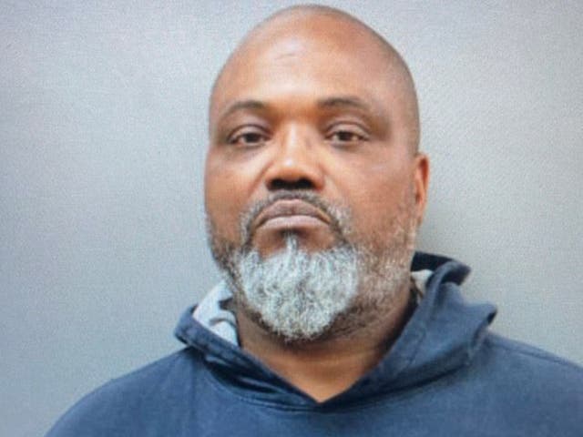 <p>Alton Mills, 54, who was charges with three counts of attempted first degree murder after he allegedly fired his gun at a passing car</p>