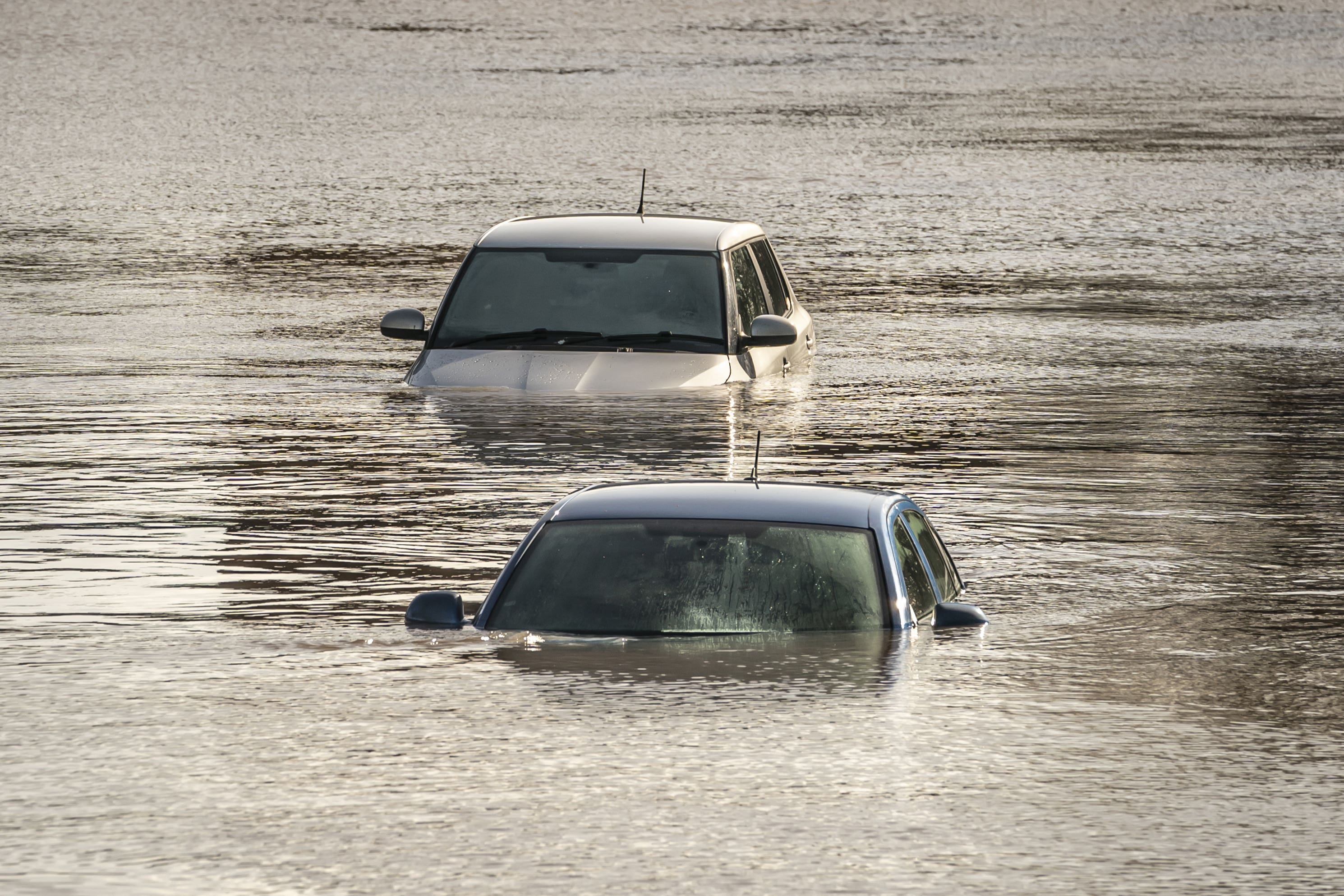 Flooding was identified as the leading cause of economic damage in Europe (Danny Lawson/PA)