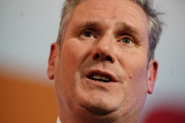 Labour leader Sir Keir Starmer speaking during the British Chambers Commerce Annual Global conference, at the QEII Centre, London. He will set out his plans for the NHS later on Monday. Picture date: Wednesday May 17, 2023.