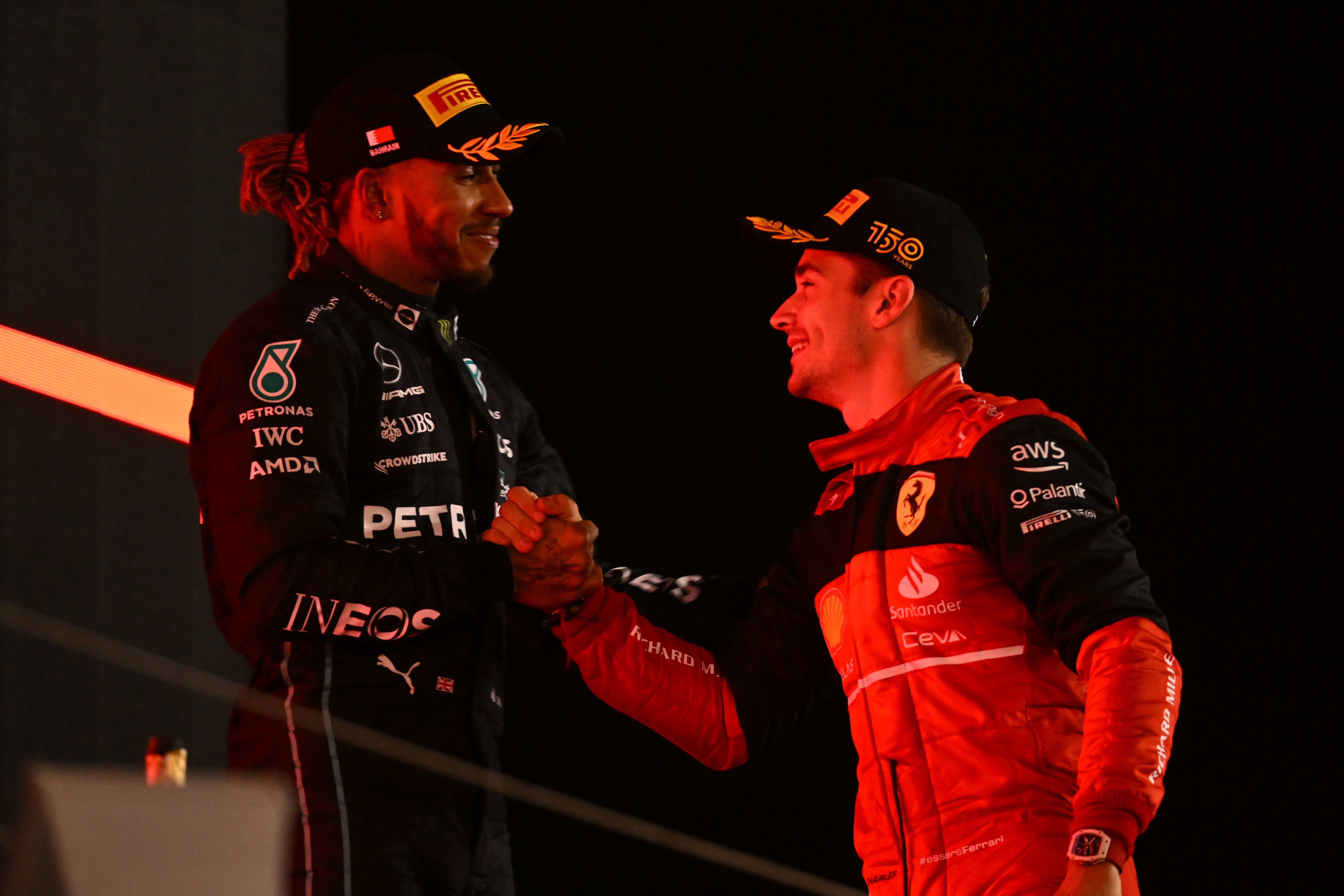 Hamilton will now partner Charles Leclerc in 2025